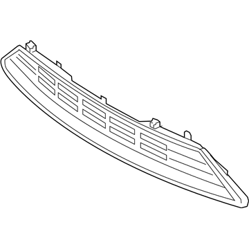 Lincoln HP5Z-17B968-AA Lower Grille