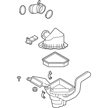 Ford 9S4Z-9600-C Air Cleaner Assembly