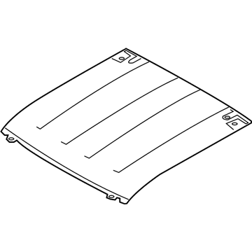 Ford EK4Z-6150202-A Front Roof Panel