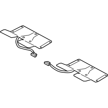 Lincoln HU5Z-9665500-B Lumbar Adjuster