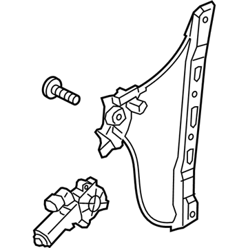 Ford Transit Connect Window Regulator - DT1Z-6123201-B