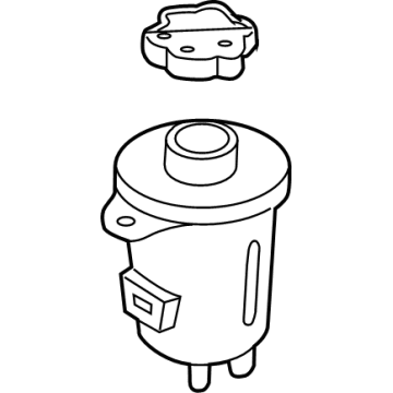 Ford HC3Z-3E764-C Power Steering Reservoir