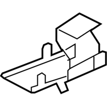 Mercury 8M6Z-14A254-A Bottom Panel Bracket