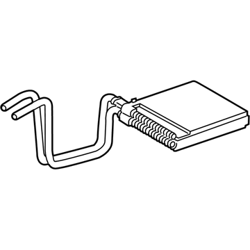 Lincoln BV6Z-18476-A Heater Core