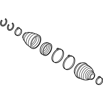 Lincoln 8G1Z-3A331-B Boot Kit