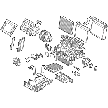 Ford F1FZ-19B555-D Evaporator