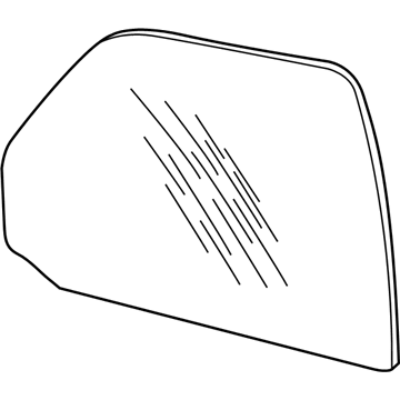 Ford F57Z-9821410-A Door Glass