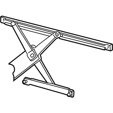 Ford E9SZ-6323230-A Regulator Bracket