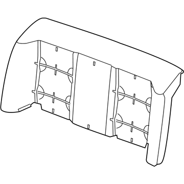 Ford DG1Z-5466800-A Seat Back Pad