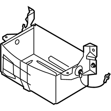 Ford 4C2Z-10769-AA Battery Box