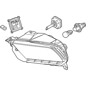 Ford AR3Z-13008-F Headlamp Assembly