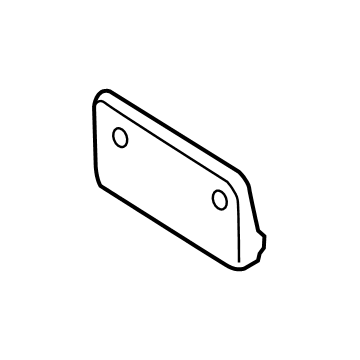 Ford FR3Z-17A385-AA License Bracket