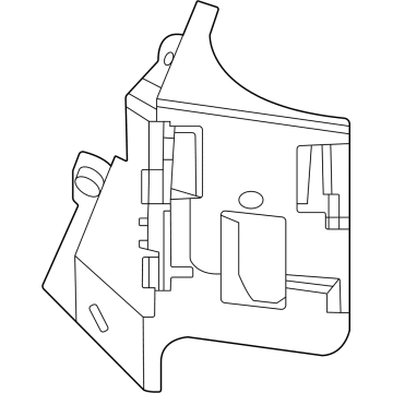 Ford LJ8Z-14D189-A Blind Spot Radar Bracket