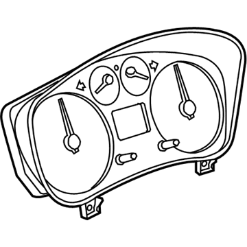 Ford 9T1Z-10849-G Cluster Assembly