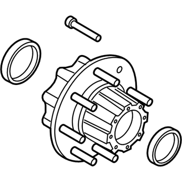 Ford 5C3Z-1109-CC Hub