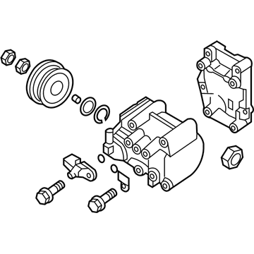 Ford 8S4Z-19703-BA Compressor Assembly