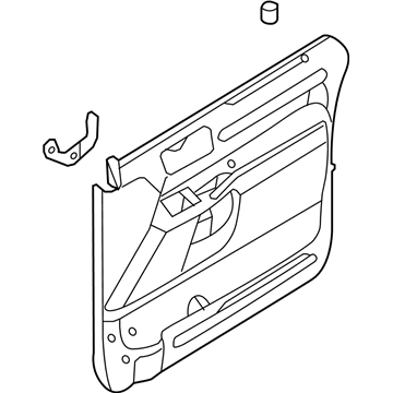 Ford 6F2Z-1723942-AAA Door Trim Panel