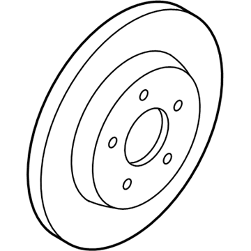 Mercury 5U2Z-1V125-Z Rotor