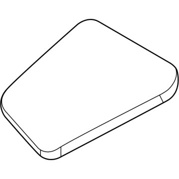 Ford NZ6Z-18B947-A Blank Cover