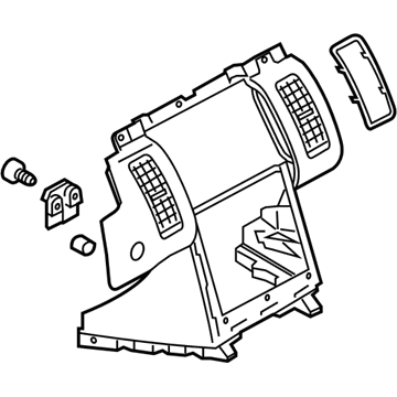 Ford DA8Z-7404302-BA Center Bezel