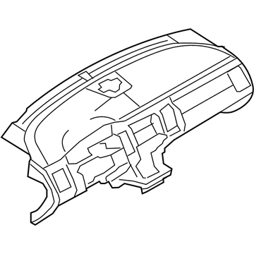 Ford GA8Z-7404320-AA Instrument Panel