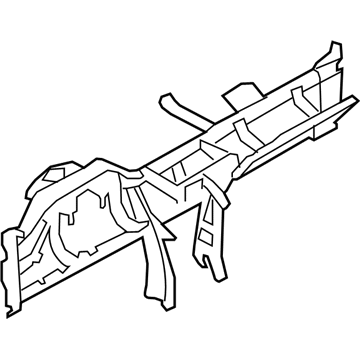 Ford DA8Z-7404545-B Reinforcement Beam