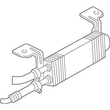 Ford 5S4Z-7A095-A Oil Cooler Assembly