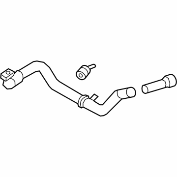 Ford LC3Z-8286-H Lower Hose