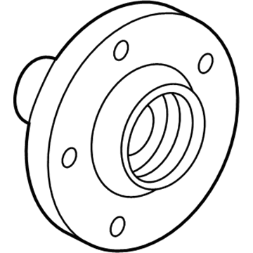 Ford 8F9Z-1104-B Hub Assembly - Wheel