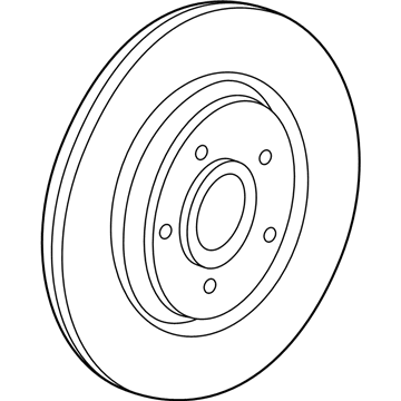 Ford 5U2Z-1V125-GD Rotor