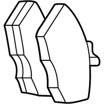 Ford 5U2Z-2V200-D Brake Pads