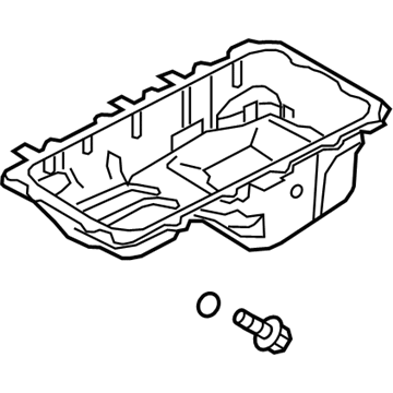 Ford JR3Z-6675-E Oil Pan