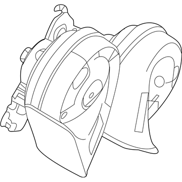 Lincoln BG1Z-13832-A Horn