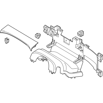 Ford PR3Z-6304654-BA Upper Shroud