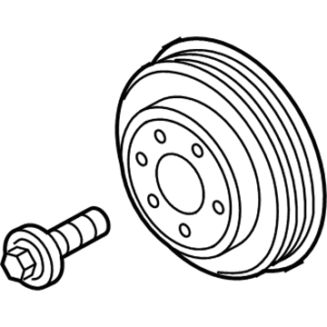 Lincoln NJ5Z-6312-A Crankshaft Pulley