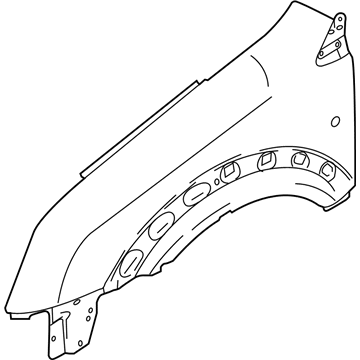 2010 Ford Transit Connect Fender - 9T1Z-16005-A