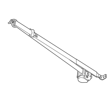 Ford 9T1Z-58611B09-A Seat Belt Assembly