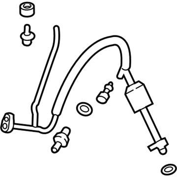 Ford HC3Z-19972-BE Hose & Tube Assembly