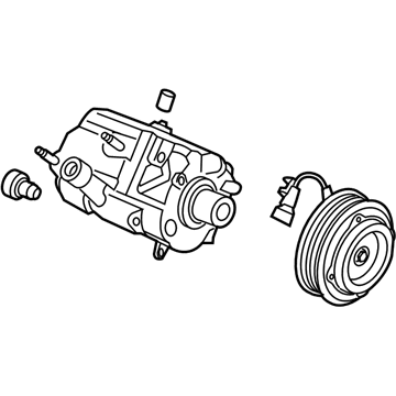 Ford HC3Z-19703-B Compressor Assembly