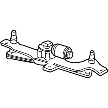 Lincoln YL3Z-17508-AB Motor & Linkage