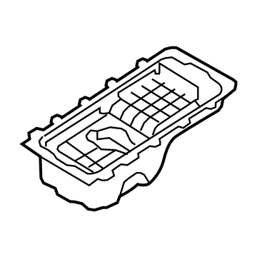 Ford F7UZ-6675-AC Oil Pan