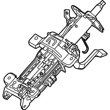 Ford N1MZ-3C529-C Column Assembly