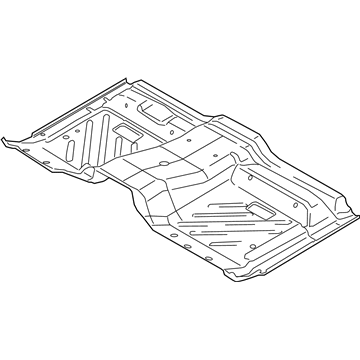 2013 Ford Expedition Floor Pan - BL1Z-7811135-A