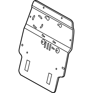 Ford BB5Z-7860508-D Seat Back Panel