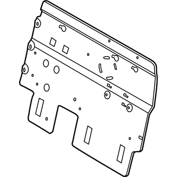 Ford BB5Z-7860509-A Seat Back Panel