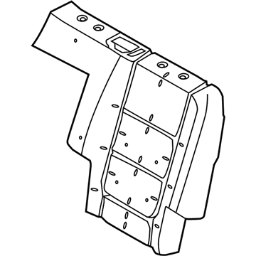 Ford BB5Z-7866801-D Seat Back Pad