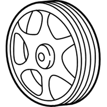 Ford 5L8Z-6C348-A Pulley