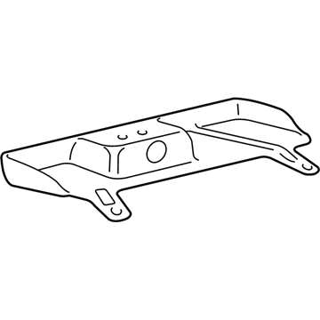 Lincoln XW4Z-9D665-AA Vapor Canister Bracket