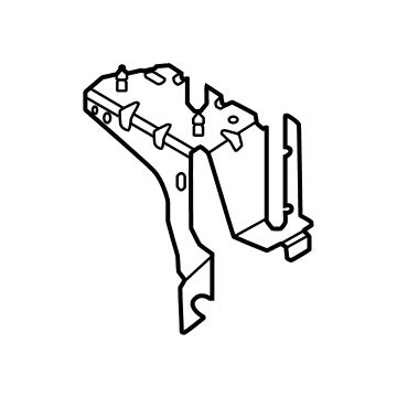 Ford JX6Z-10A666-B Battery Holder