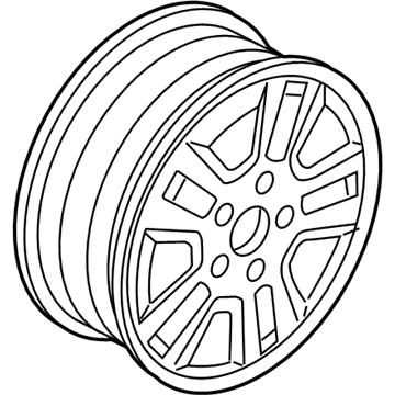 Mercury 6E5Z-1007-BA Wheel, Alloy